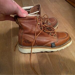 Classic Tan Leather Boots for Men